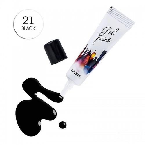 Гель-паста Naomi № 21 Black (чорний)