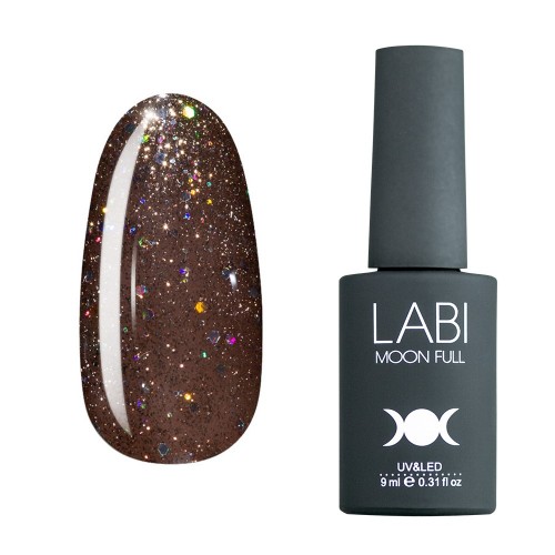 Гель-лак Labi Glitter №G07 темний...