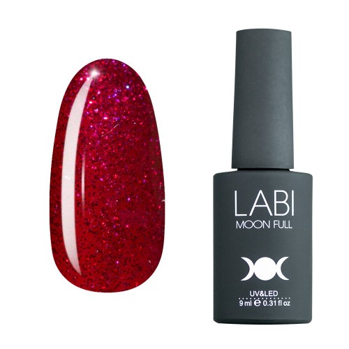 Гель-лак Labi Glitter №G09 вишневий з...