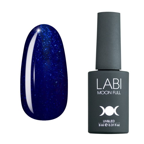 Гель-лак Labi Glitter №G16 сапфір, 9 мл.