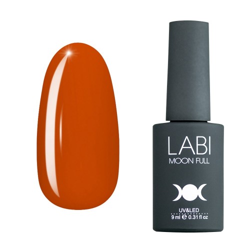 Гель-лак Labi №054 тіціановий, 9 мл.
