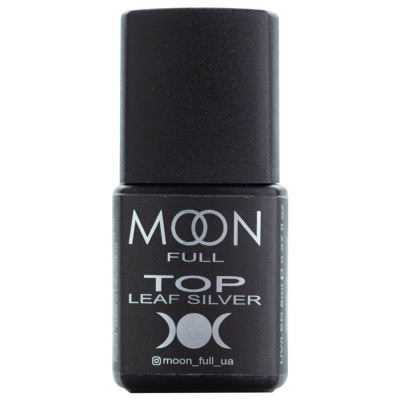 Moon Full Top Leaf Silver -...