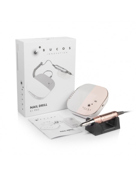 Фрезер Bucos Nail Drill X1 PRO BLUSH PINK для маникюра и педикюра 