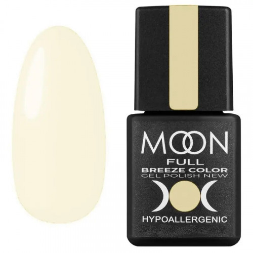 Гель лак Moon Full Breeze color №448 ванильно-бежевый