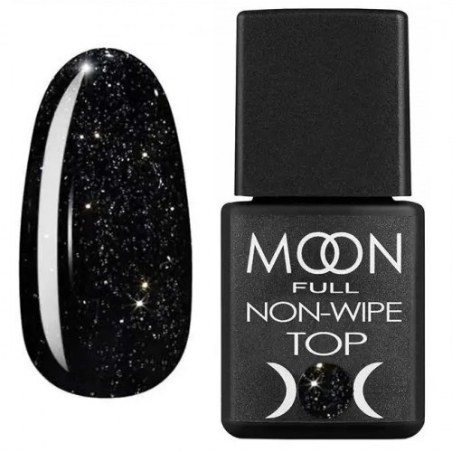 Top Moon Full Leaf Gold Black - топ дял гель лака без липкого словя, 8 мл.