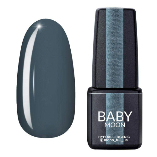 Гель лак BABY Moon Cold Ocean №007 серый, 6 мл.
