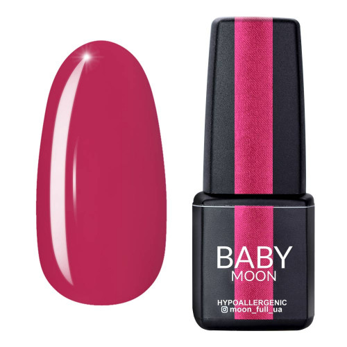 Гель лак BABY Moon Dolce Rose №019 марсала, 6 мл.