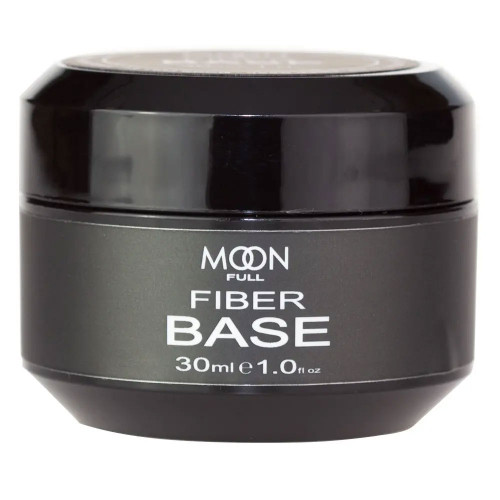 Moon Full Fiber Base база для гель лака в баночке, 30 мл.