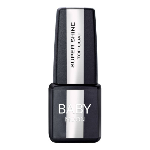 Baby Moon Super Shine Top Coat - топ для гель лаку без липкого шару, 6 мл.