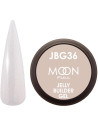 Гель-желе для наращивания Moon Full Jelly Builder Gel №36 молочный с шимером, 30 мл.